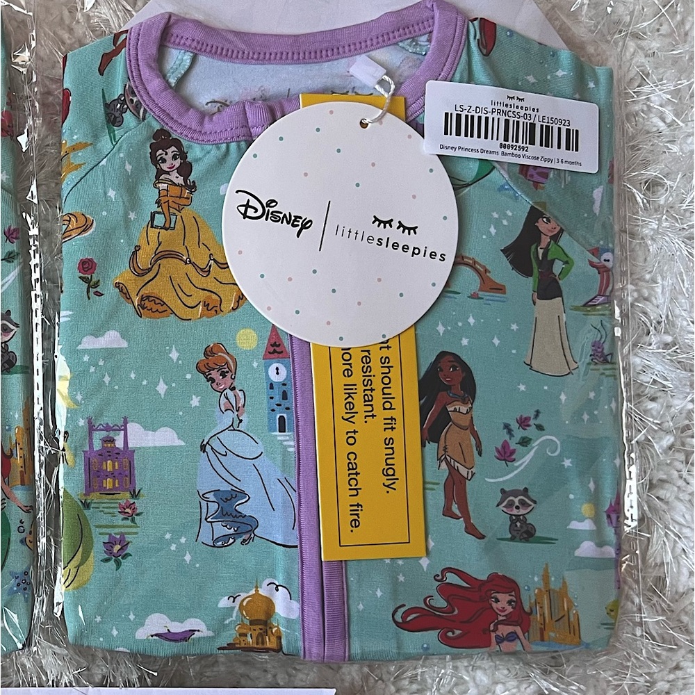 Little Sleepies Disney Princess Dreams Zippy
